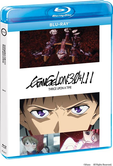 Evangelion Thrice Upon A Time Blu Ray Walmart