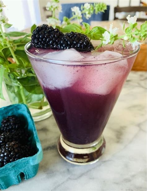 Blackberry Basil Mojito Recipe Live Love Laugh Food