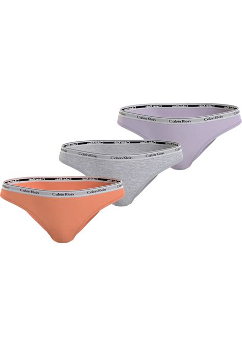 Calvin Klein Bikinislip Pack Bikini Low Rise Packung St Er Pack Mit Logobund