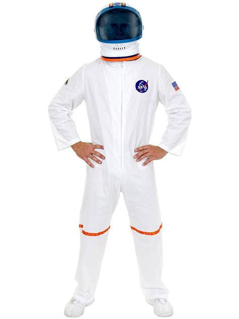 NASA White Astronaut Space Suit Costume Bundle