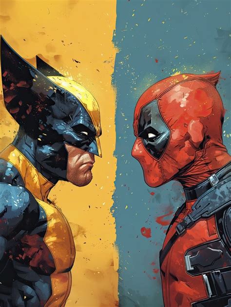 Deadpool & Wolverine - Claws and Quips in 2024 | Marvel art, Wolverine