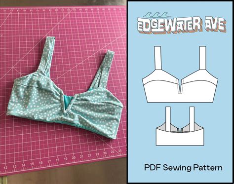 V Wire Bikini Top Sewing Pattern Chloe Top PDF Sewing Pattern Etsy