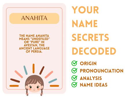 anahita girl  meaning  pronunciation