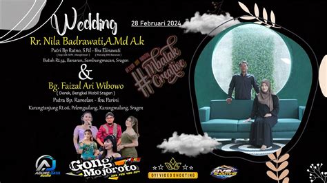 Live Kmb Gedrug Sragen Wedding Nila Dengan Faisal Butuh Utuh