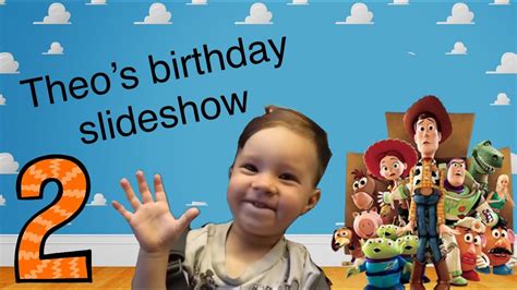 Theos Birthday Slideshow Johnson Fam Youtube