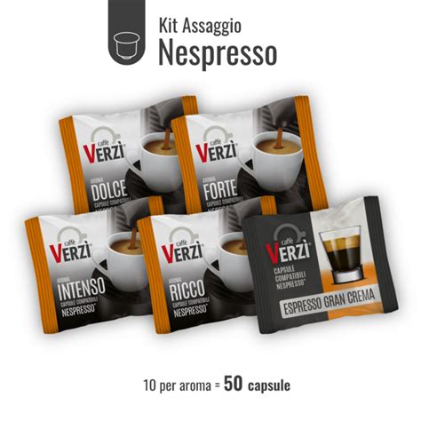 Capsule Compatibili Nespresso Kit Assaggio Verzì Caffè