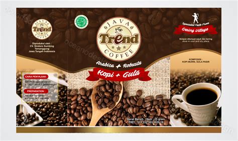 Desain Label Kemasan Kopi Kopi Botol Kemasan Kafe Aja Sediakan Literan