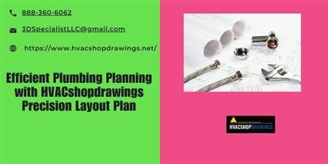 Efficient Plumbing Planning With Hvacshopdrawings Precision Layout Plan