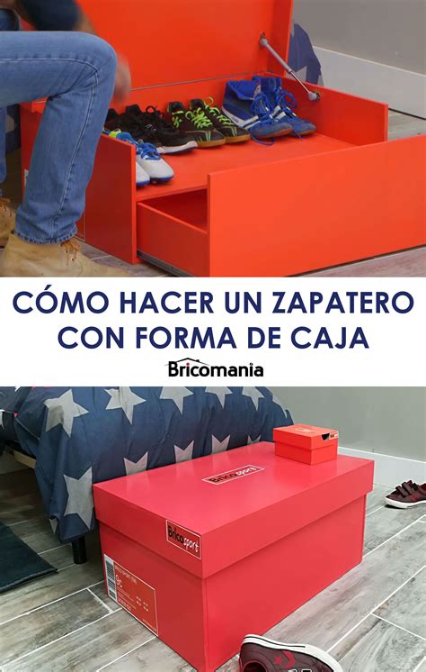 C Mo Hacer Un Zapatero Con Forma De Caja De Zapatillas Bricoman A