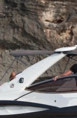 Rita Ora In Bikini At A Boat In Ibiza Hawtcelebs