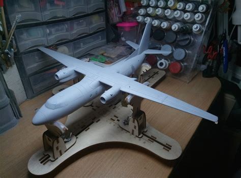 Сборка пластиковой модели самолета Ан-24 "Amodel" 1/72 | Пикабу