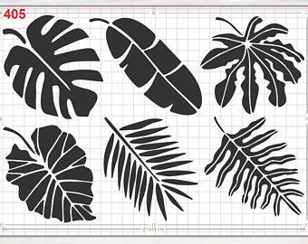 Plumeria Flower STENCIL 2 Sheet With 5 Total Sizes 2 3 4 6 8 for Painting Signs, Fabric, Canvas ...