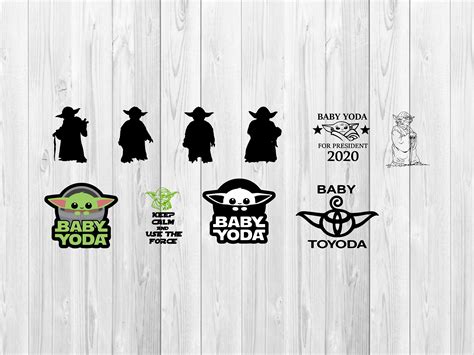 Baby Yoda Svg Grogu Svg For Cricut Baby Yoda Clipart Baby Etsy Ireland