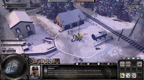 Company Of Heroes 2 Ardennes Assault Mission 4 Marche Youtube