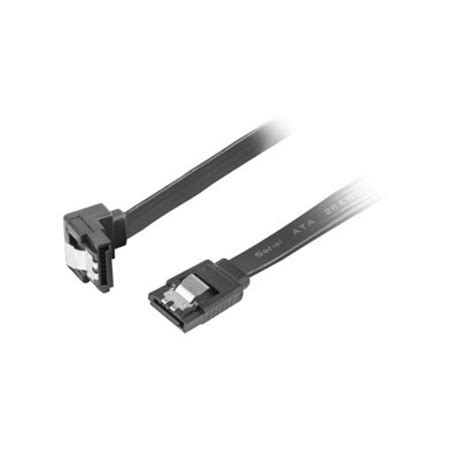 Lanberg Cable SATA III 6Gb S Acodado Hembra Hembra 50cm Negro