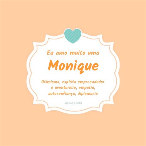 O Que Significa O Nome Monique