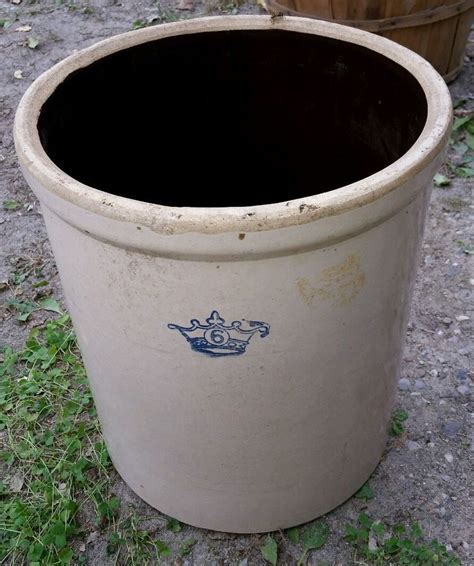 6 Gallon Stoneware Crock