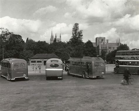 Bishops Road Bus Station C1944 Peterborough Images Archive