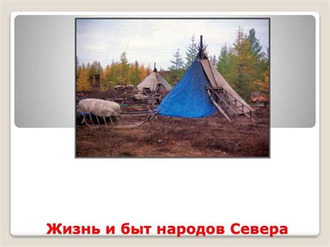 Жизнь и быт народов Севера - презентация онлайн