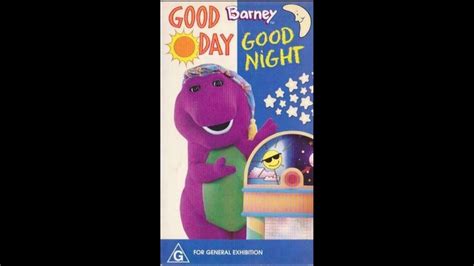 Barneys Good Day Good Night Australia Vhs Youtube