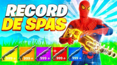 Record De Spas En Una Partida De Fortnite Spasman Youtube