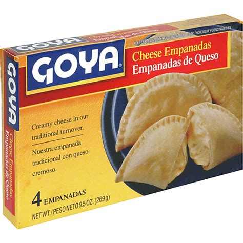 Goya Cheese Empanadas Frozen Foods Fairplay Foods