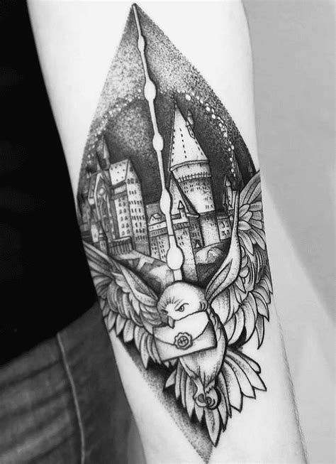 Hogwarts Tattoo Design Images Hogwarts Ink Design Ideas Hogwarts