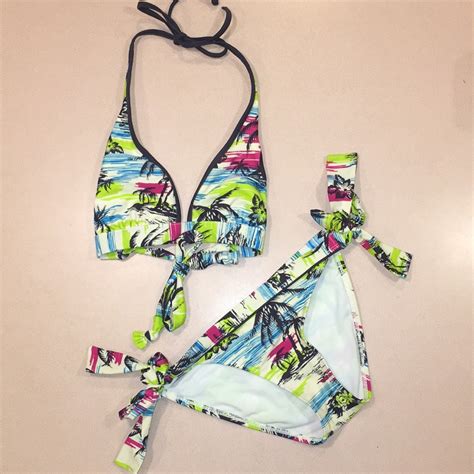 Kirra Tropical Palm Trees Bikini Gem