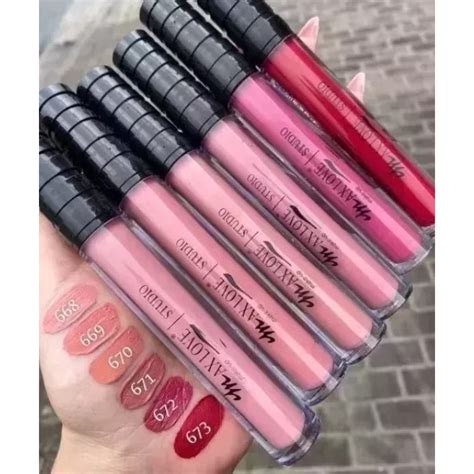 Batom L Quido Max Love H Matte Nude Shopee Brasil