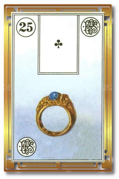 O Anel Baralho Cigano - Vida e Tarot - Combinações de Tarot, Baralho Cigano, Significados: O ...