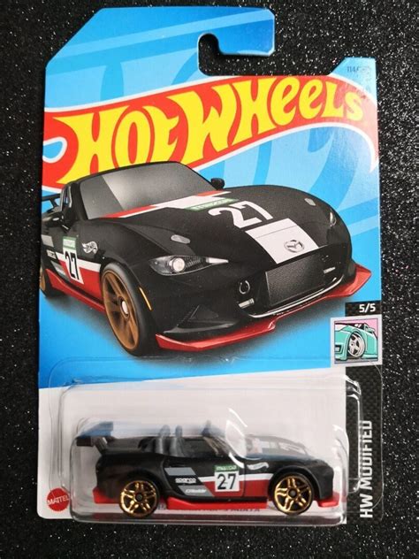 Hot Wheels Mazda MX 5 Miata Black HW Modified Birthday Gift Miniature Car Retro Collectible Etsy