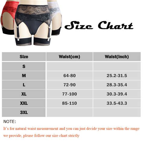 Luxallacki Sheer Floral Lace Straps Suspender Garter Belt Underwear Lingerie Ebay