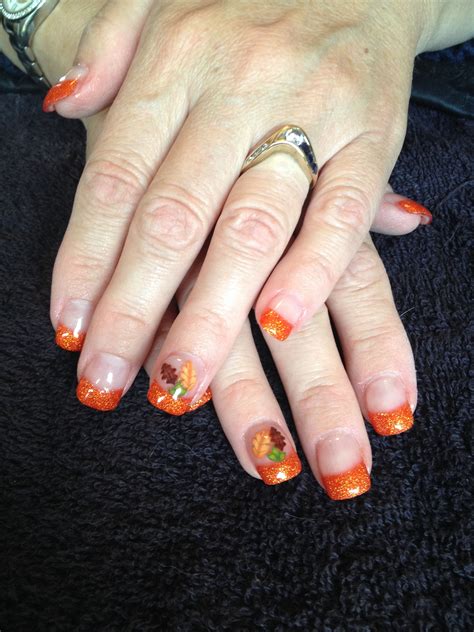 Fall Nails | Fall gel nails, Colorful nail designs, Fall nail colors