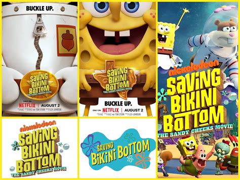 Saving Bikini Bottom Posters Dive Into Spongebob S Latest Adventure Filmofilia