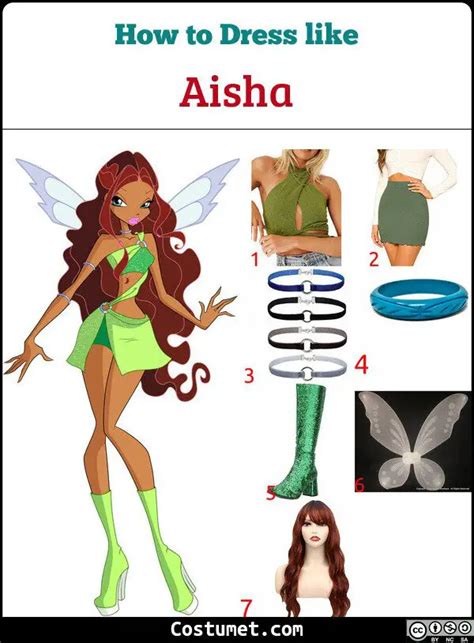 Aisha Winx Club Costume For Halloween