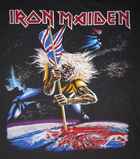 Iron Maiden The Beast On The Road Europe 82 T Shirt Tshirtslayer