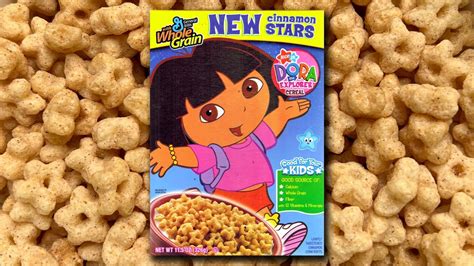 General Mills Cereal Dora The Explorer Cinnamon Flavored Off