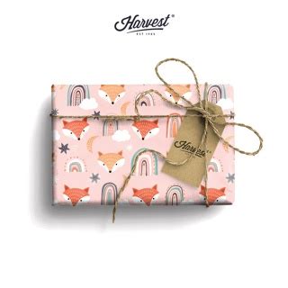 Jual Kertas Kado Harvest Wrapping Paper Playground Fox Shopee