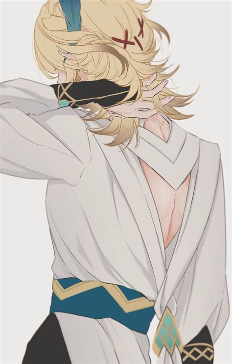 Pin by 𝐷𝐸𝐸 on GENSHIN IMPACT Blonde boys Fan art Twinks