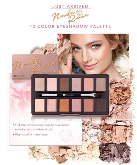 NEW BH Cosmetics Nude Rose 12 Color Eyeshadow Palette Vivi Brizuela Beauty Motherhood
