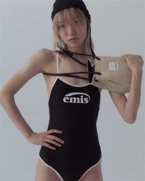 Generic New One Piece Bikini Women S Retro Simple Small Breasted Girl Simple One Piece