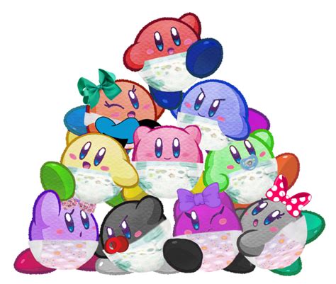 Kirby Baby Frenzy Friends My Hof Ocs By Andersonlopess781 On Deviantart