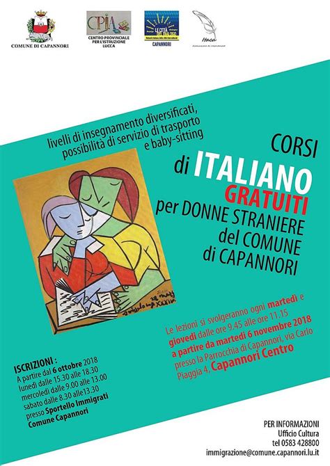 Aperte Fino Al Ottobre Le Iscrizioni Ai Corsi Di Italiano Gratuiti