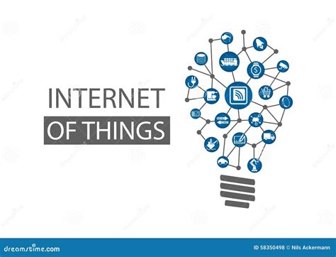 Internet Of Things Iot Concept Background Vector Illustration