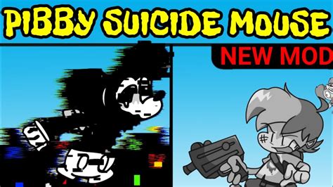 Friday Night Funkin New Vs Pibby Mickey Mouse Suicide Mouse Come