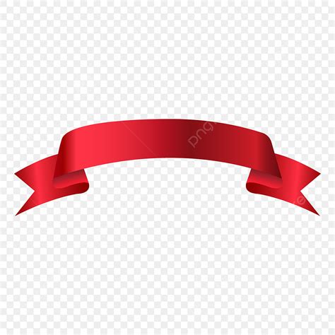 koleksi pita merah pita merah dekoratif png  vektor