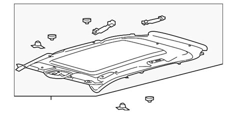 Genuine OEM Ford Part Headlining Roof KA1Z 5851916 DD Genuine OEM