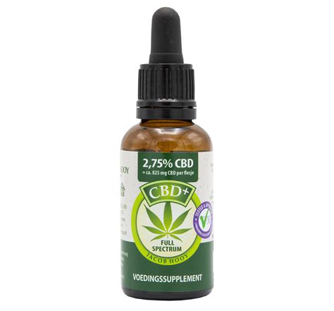 Jacob Hooy Huile De Cbd Raw Ml Cbdsense Fr