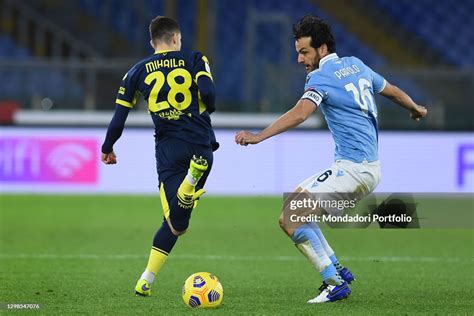 Lazio footballer Marco Parolo during the match Lazio-Parma in the ...
