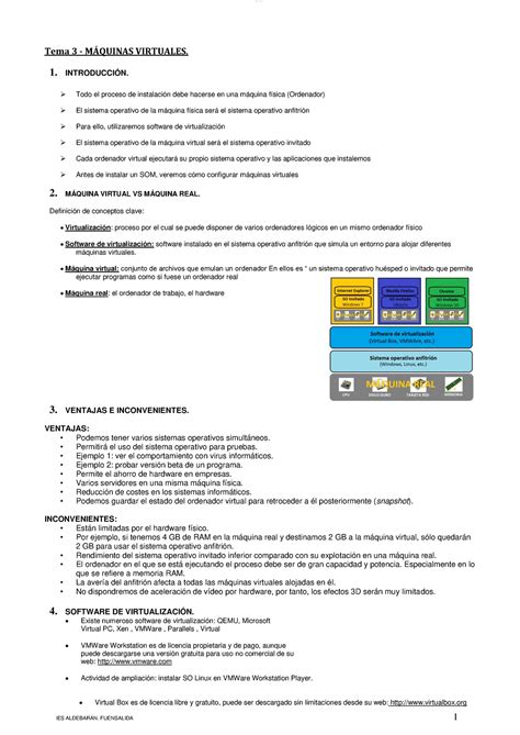 Tema M Quinas Virtuales Lomoar Cpsd Ies Aldebar N